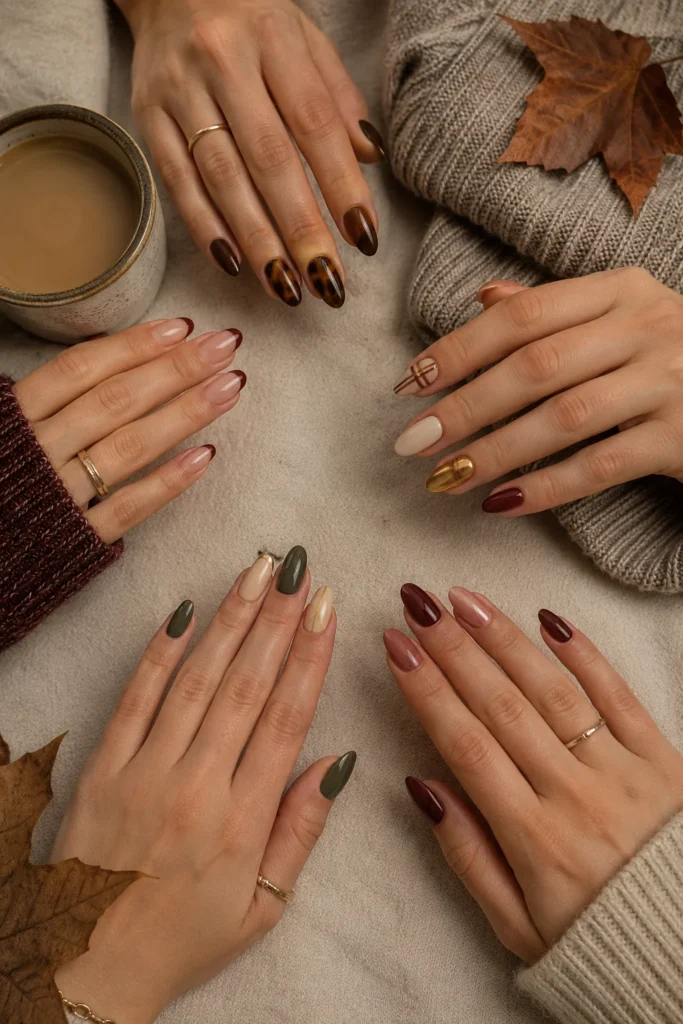 25 Fall Nail Design Ideas to Try in Fall 2026 Best fall nail design ideas for autumn 2026