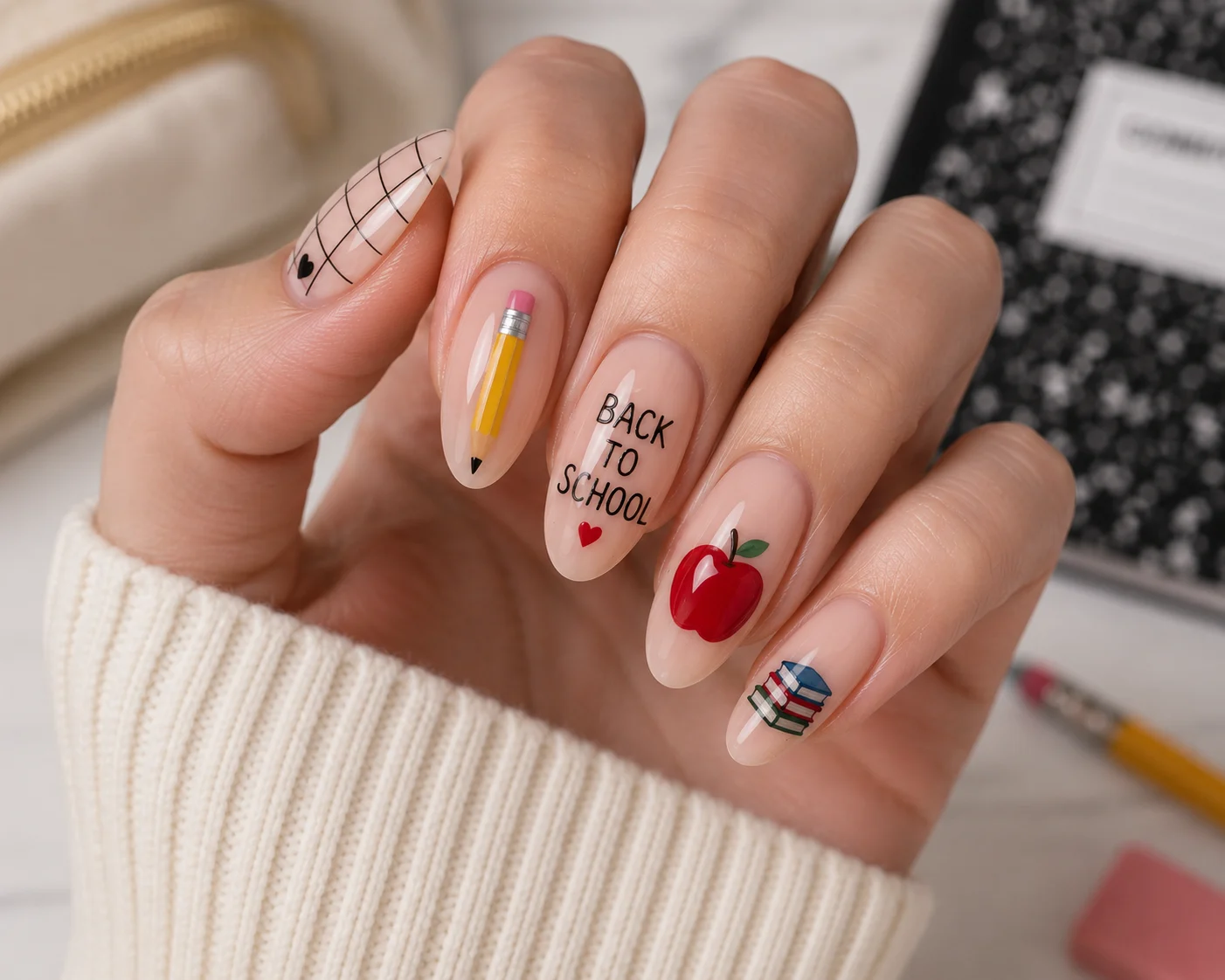 10+ Back-to-School Nail Design That Are Perfect For September 2026 10+ Back-to-School Nail Design That Are Perfect For September 2026