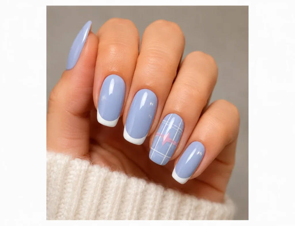 star back-to-school nail designs